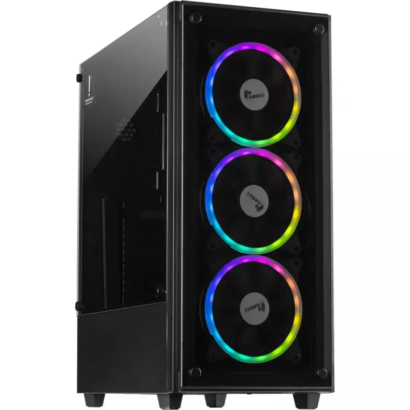 PC Case Inter-Tech C-303 Mirror Full Tower Black