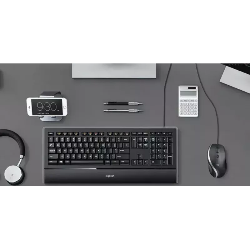 LOGITECH Advanced Corded Mouse M500s USB Black