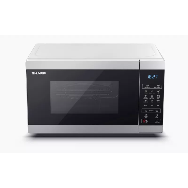 Sharp YC-MG02E-S microwave Black, Steel Combination microwave Countertop 20 L 800 W