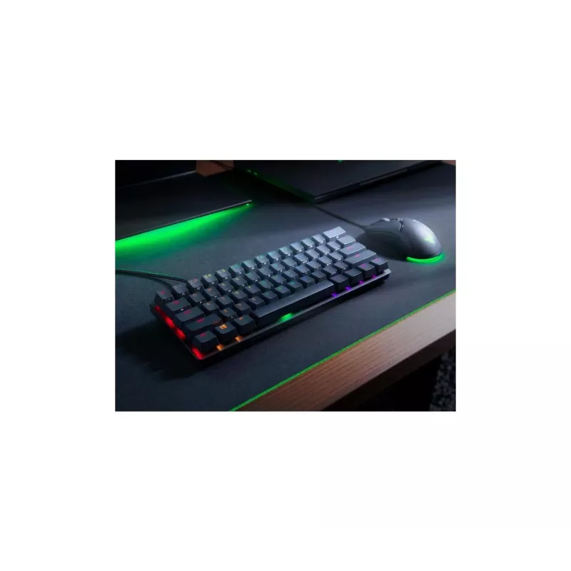 Mechanical gaming keyboard Razer Huntsman Mini, Mini form factor, QWERTY US International, Optical switches, Wired USB, Black