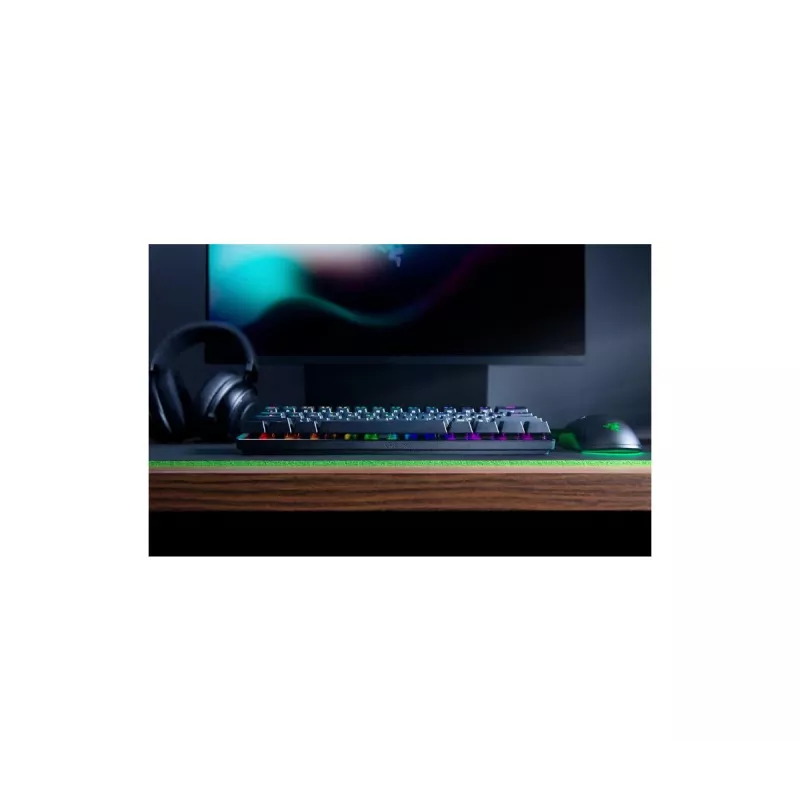 Mechanical gaming keyboard Razer Huntsman Mini, Mini form factor, QWERTY US International, Optical switches, Wired USB, Black