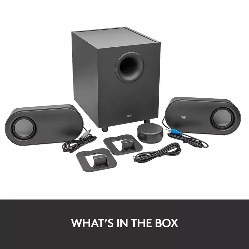 LOGITECH Z407 Bluetooth Computer Speakers With Subwoofer And Wireless Control