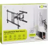Goobay TV wall mount Pro FULLMOTION (XL) 60 kg 43-100 inch