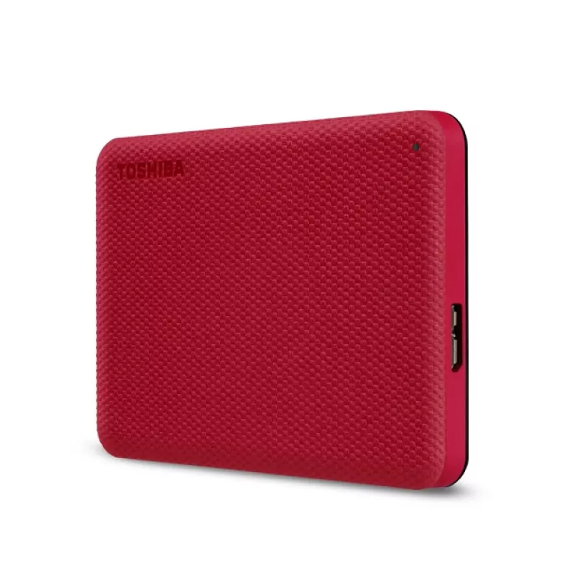 TOSHIBA External Hard Drive Canvio Advanced 2.5in 4TB USB 3.2 Gen 1 Red