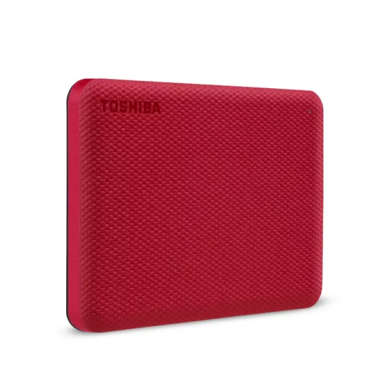TOSHIBA External Hard Drive Canvio Advanced 2.5in 4TB USB 3.2 Gen 1 Red