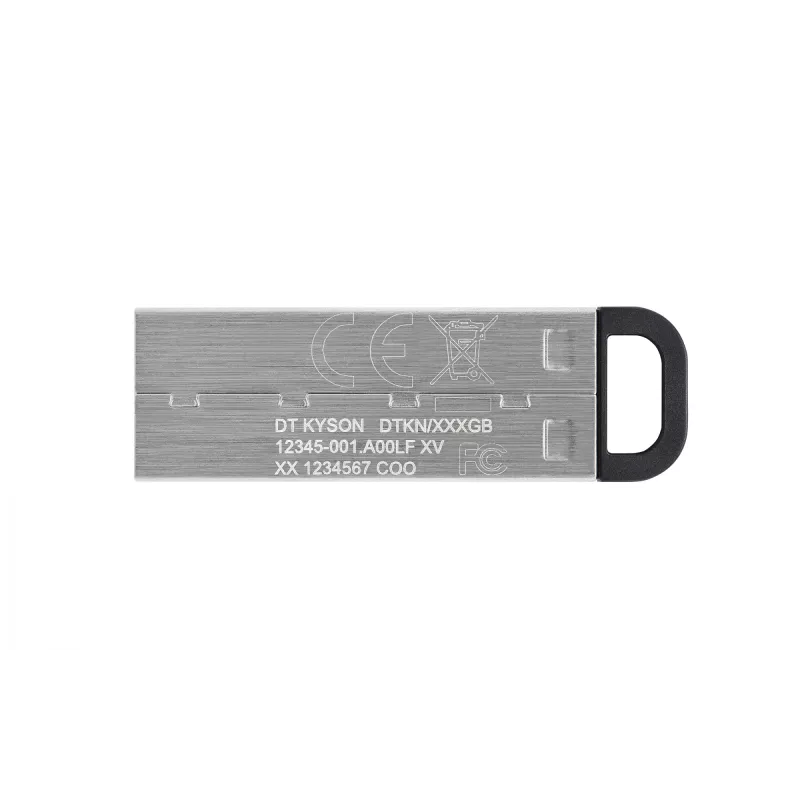 Kingston Technology DataTraveler 64GB Kyson USB Flash Drive, 64 GB, USB Type-A, 3.2 Gen 1 (3.1 Gen 1), 200 MB/s, Capless, Silver