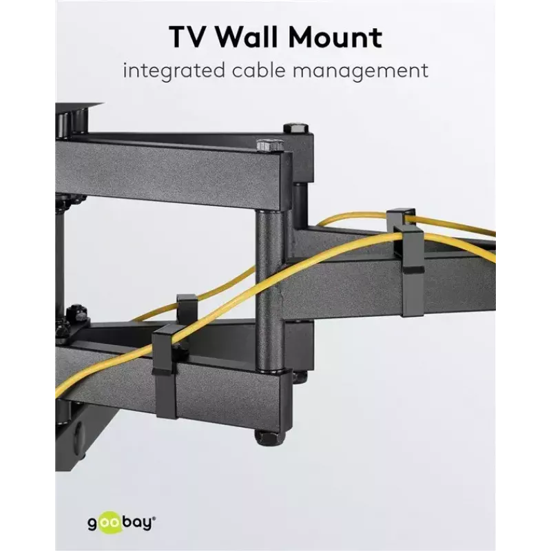Goobay TV wall mount Pro FULLMOTION (L) 60 kg 37-70 inches