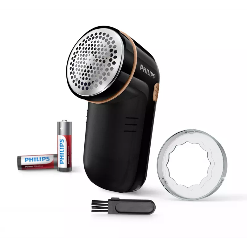 Philips GC026/80 Fabric Shaver, Black, Alkaline, AA, 123 mm, 80 mm, 58 mm