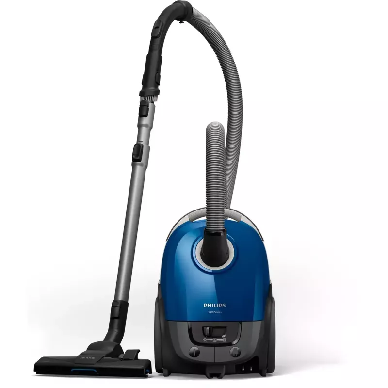 Cylinder vacuum cleaner Philips XD3110/09 — 900 W, 3 L dust bag, HEPA filtration, telescopic metal tube