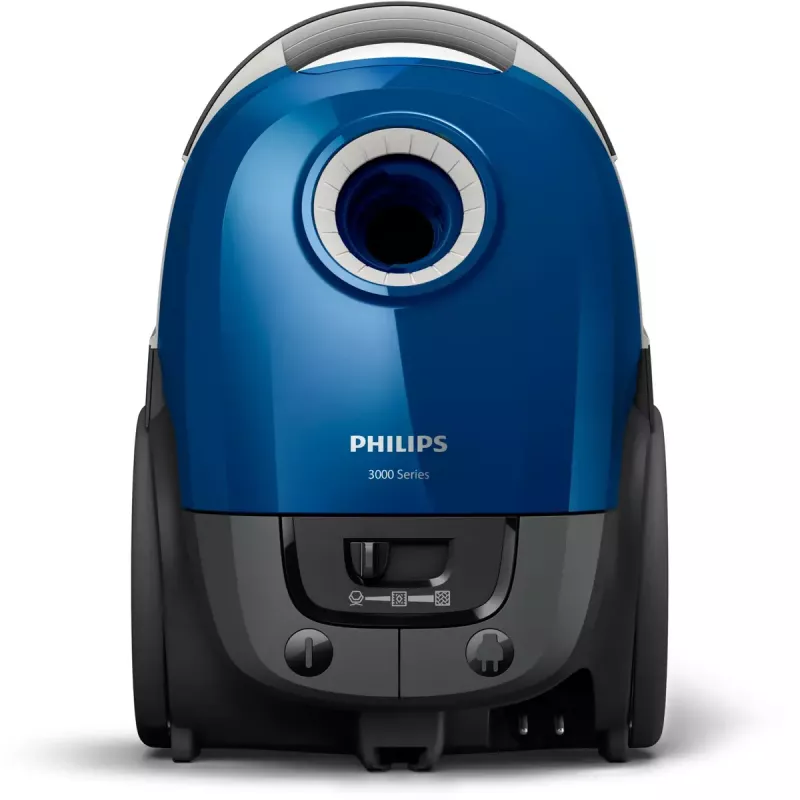 Cylinder vacuum cleaner Philips XD3110/09 — 900 W, 3 L dust bag, HEPA filtration, telescopic metal tube
