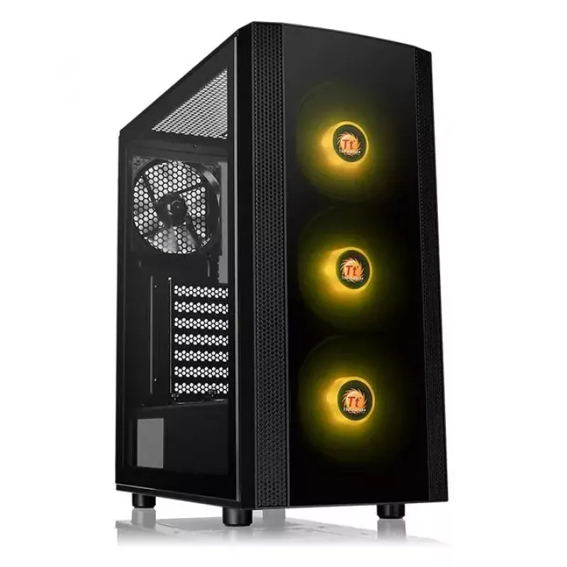 PC case Thermaltake Versa J25 TG RGB Midi Tower Black