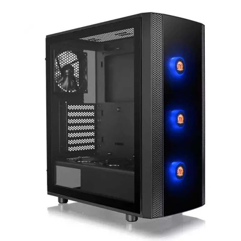 PC case Thermaltake Versa J25 TG RGB Midi Tower Black