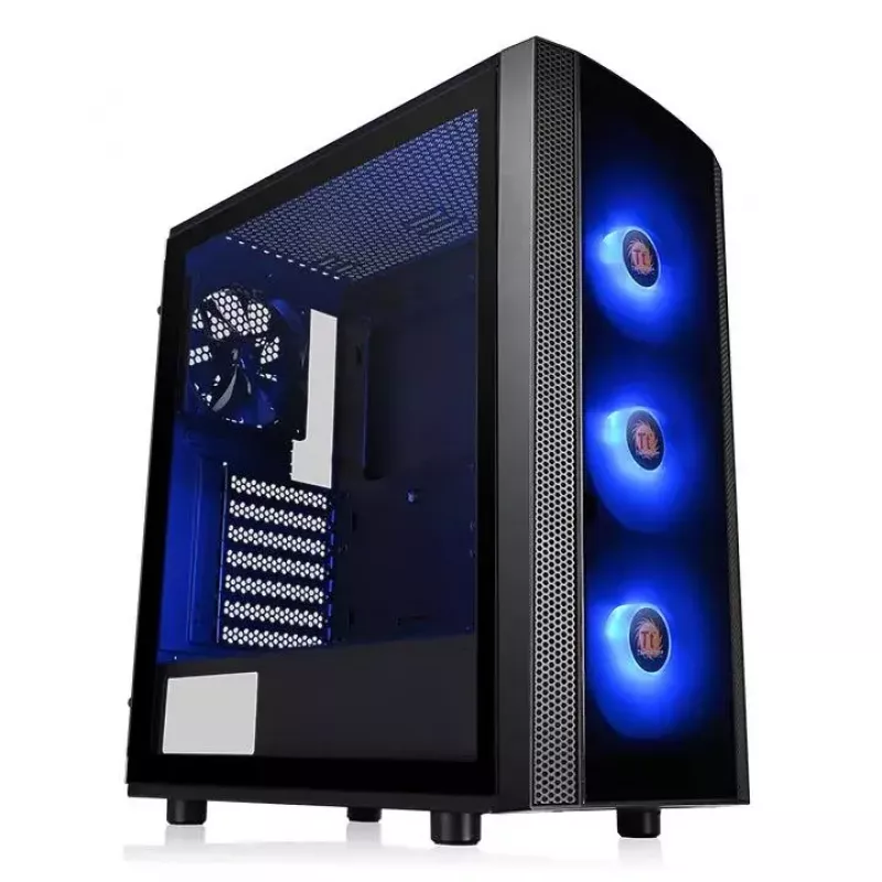 PC case Thermaltake Versa J25 TG RGB Midi Tower Black