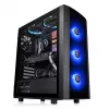PC case Thermaltake Versa J25 TG RGB Midi Tower Black