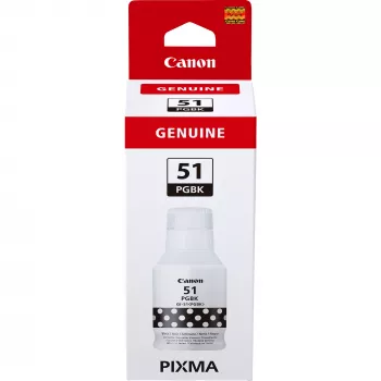 Canon GI-51PGBK, Ink Bottle, Black, Original, Black, Canon, PIXMA G1520, G2520, G2560, G3520, G3560, Inkjet, Japan