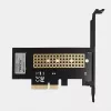 AXAGON ECO PCEM2-N PCIE NVME M.2 Adapter Internal Adapter PCI-Express x4 for connecting NVMe M.2 SSD Hard Drive to Computer