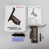 AXAGON ECO PCEM2-N PCIE NVME M.2 Adapter Internal Adapter PCI-Express x4 for connecting NVMe M.2 SSD Hard Drive to Computer