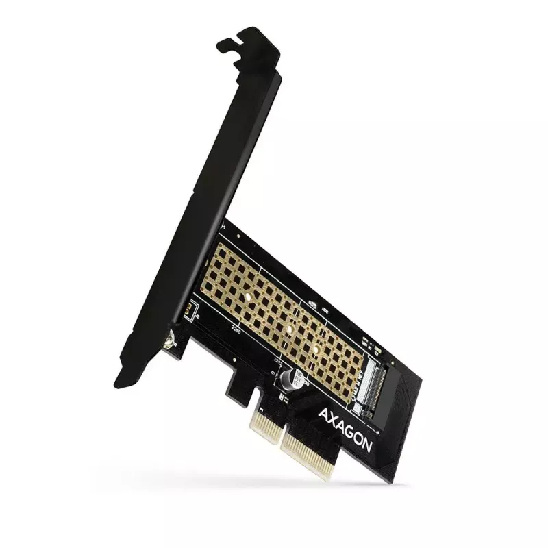 AXAGON ECO PCEM2-N PCIE NVME M.2 Adapter Internal Adapter PCI-Express x4 for connecting NVMe M.2 SSD Hard Drive to Computer