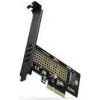 AXAGON ECO PCEM2-N PCIE NVME M.2 Adapter Internal Adapter PCI-Express x4 for connecting NVMe M.2 SSD Hard Drive to Computer