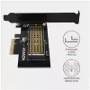 AXAGON ECO PCEM2-N PCIE NVME M.2 Adapter Internal Adapter PCI-Express x4 for connecting NVMe M.2 SSD Hard Drive to Computer