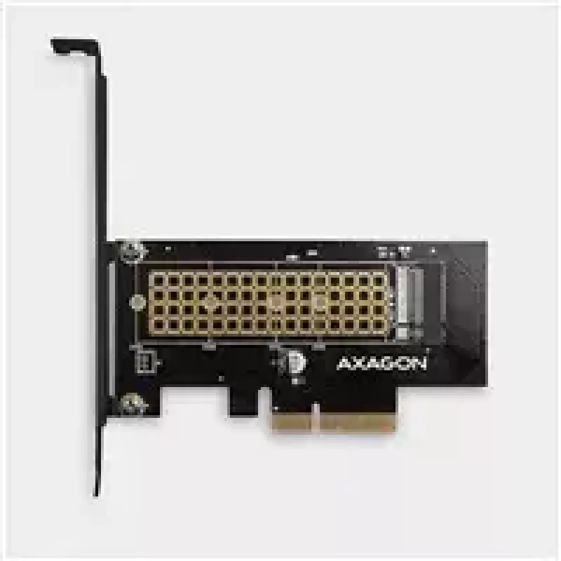AXAGON ECO PCEM2-N PCIE NVME M.2 Adapter Internal Adapter PCI-Express x4 for connecting NVMe M.2 SSD Hard Drive to Computer