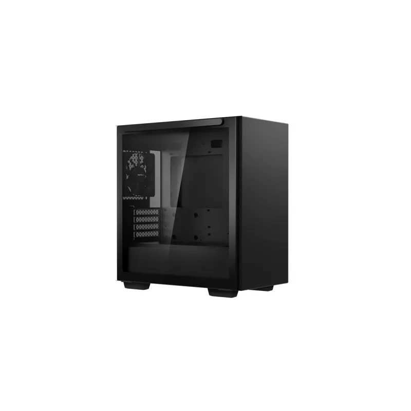 PC case DeepCool MACUBE 110 Midi Tower Black — microATX/Mini-ITX, tempered glass, supports GPU 320 mm, CPU cooler 165 mm