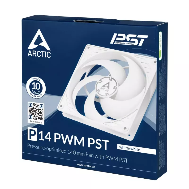 ARCTIC P14 PWM PST Pressure-optimised 140 mm Fan with PWM PST