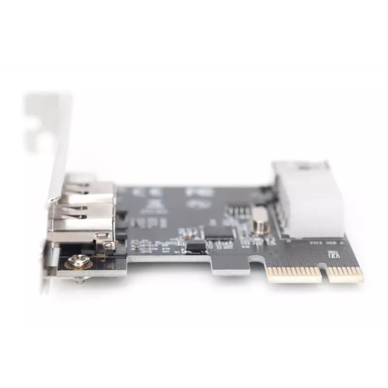 DIGITUS IEEE 1394a Interface Card, Pci-e, 3 Port 1x ext. 1394mini, 2x ext. 1394a Ports