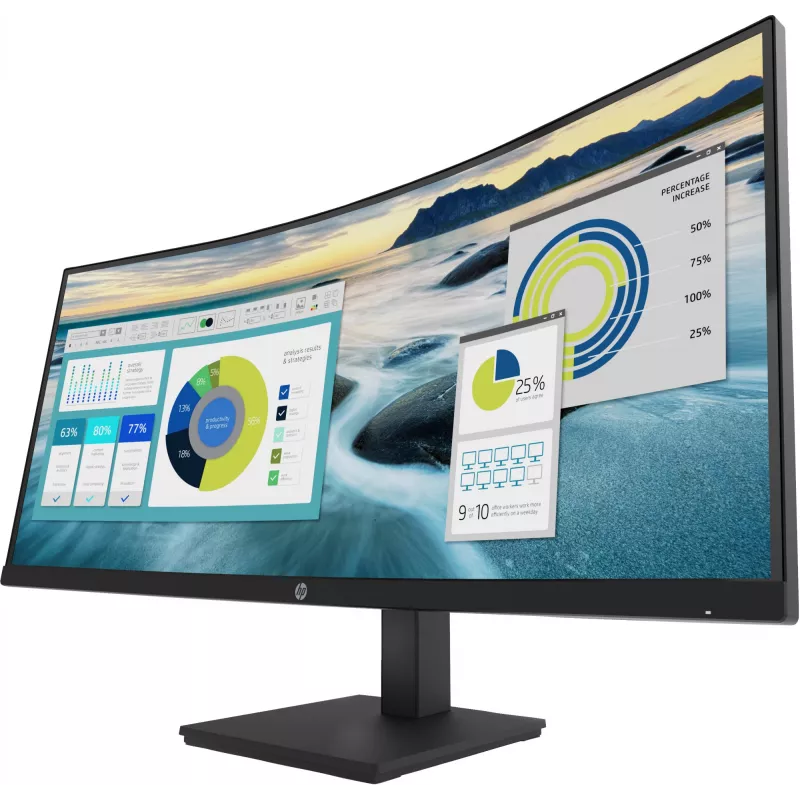 Monitor HP P34hc G4 34 inch Wide Quad HD LCD 3440 x 1440
