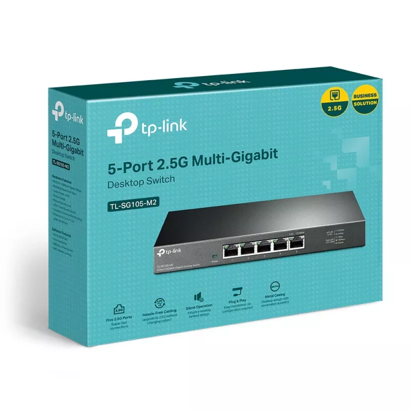 Unmanaged Switch TP-Link TL-SG105-M2 5-Port 2.5G Desktop Switch