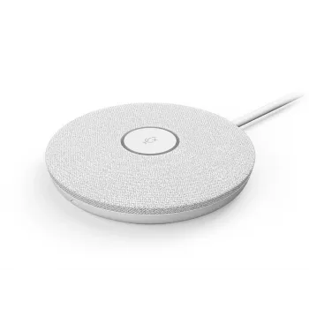 Logitech Rally Mic Pod Table Microphone, White