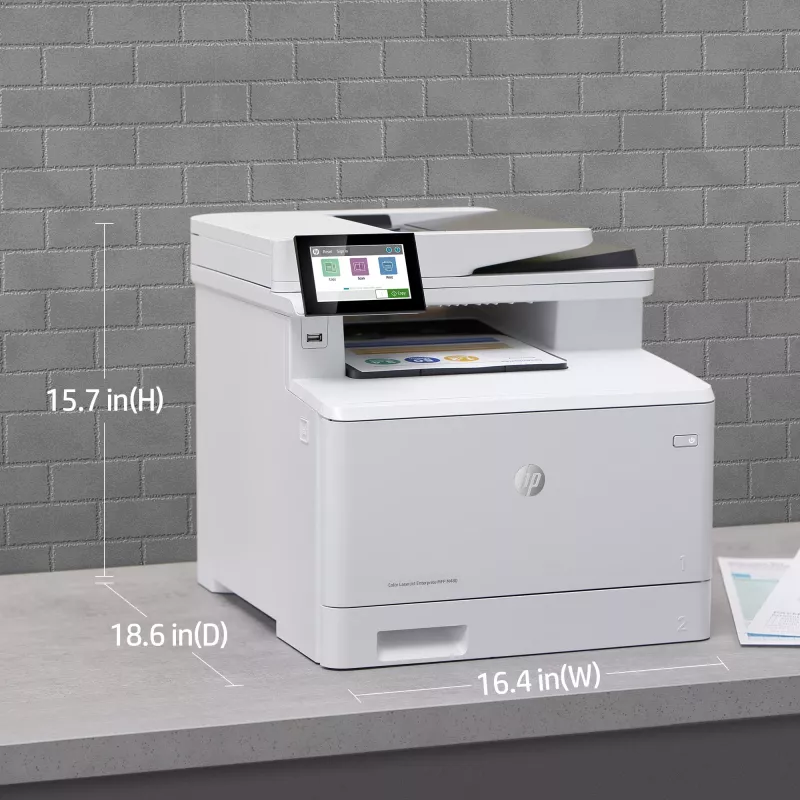 HP Color LaserJet Enterprise MFP M480f, Laser, Colour printing, 600 x 600 DPI, A4, Direct printing, White, Black
