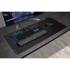 Gaming mouse pad CORSAIR MM700 RGB — 930×400 mm, 4 mm thickness, rubber base, USB-powered LED backlight, black