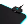 Gaming mouse pad CORSAIR MM700 RGB — 930×400 mm, 4 mm thickness, rubber base, USB-powered LED backlight, black