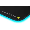 Gaming mouse pad CORSAIR MM700 RGB — 930×400 mm, 4 mm thickness, rubber base, USB-powered LED backlight, black