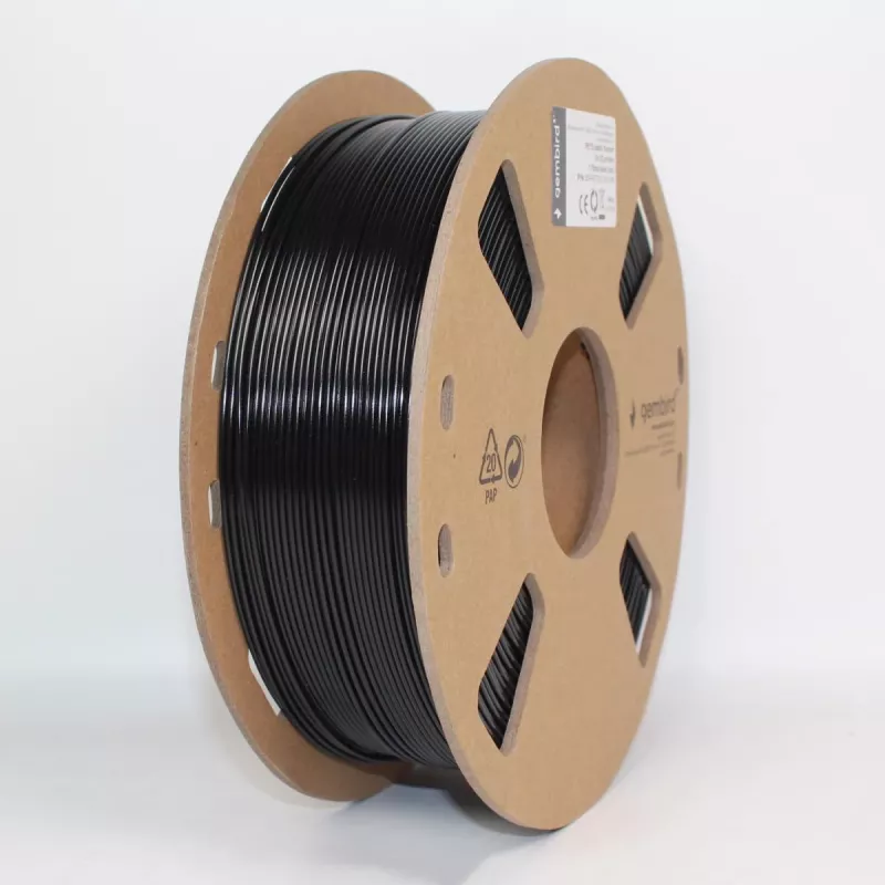 3D printing material Gembird 3DP-PETG1.75-01-BK