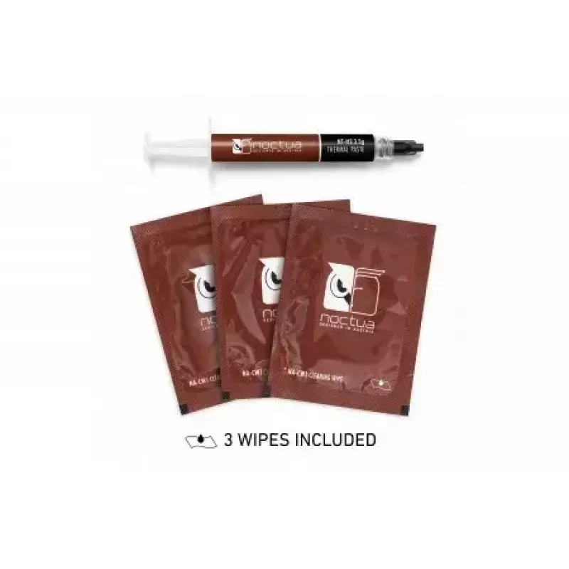 Thermal paste Noctua NT-H2 heat sink compound 3.5 g — grey, operating temperature -50–200 °C, density 2.81 g/cm³, volume 1.2 ml