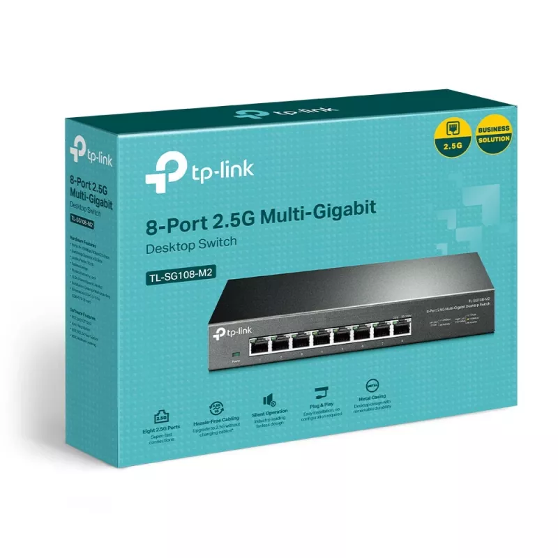 Unmanaged Switch TP-Link TL-SG108-M2 8-Port 2.5G Desktop