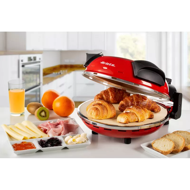 Pizza Maker Ariete 0909/10 1200 W Black Red 1 Pizza 33 cm