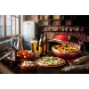 Pizza Maker Ariete 0909/10 1200 W Black Red 1 Pizza 33 cm