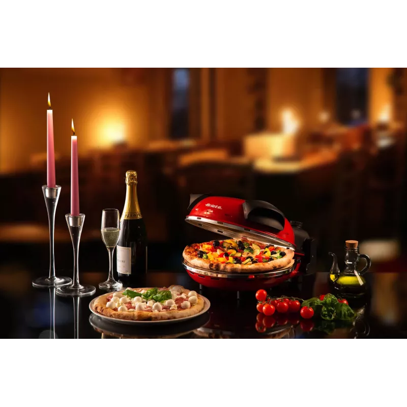 Pizza Maker Ariete 0909/10 1200 W Black Red 1 Pizza 33 cm