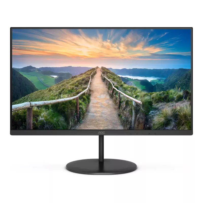 AOC V4 Q24V4EA computer monitor 60.5 cm (23.8 inch) 2560 x 1440 pixels 2K Ultra HD LED Black