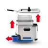 Tefal Oleoclean Pro Inox & Design FR8040 Single 3.5 L 2300 W Black, Stainless steel