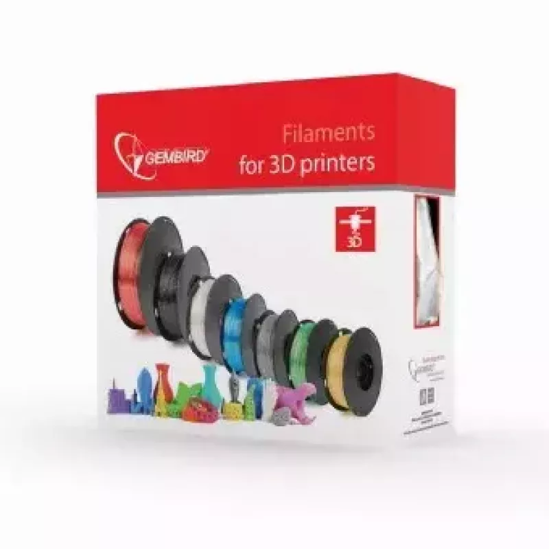 GEMBIRD PLA-PLUS filament, green, 1.75 mm, 1 kg