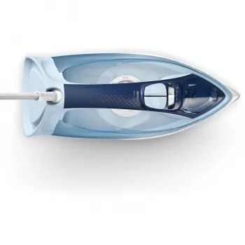 Steam iron Philips DST5030/20 — 2400W, 0.32 L tank, SteamGlide Plus soleplate, 45 g/min continuous, 180 g/min boost, Blue