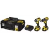 Cordless Power Tool Combo Kit DeWalt DCK266P2T — 18V, 2×5.0Ah batteries, impact driver and combi drill, charger, case