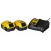 Cordless Power Tool Combo Kit DeWalt DCK266P2T — 18V, 2×5.0Ah batteries, impact driver and combi drill, charger, case
