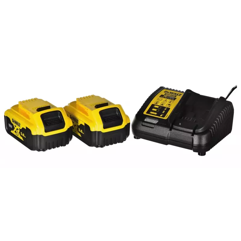 Cordless Power Tool Combo Kit DeWalt DCK266P2T — 18V, 2×5.0Ah batteries, impact driver and combi drill, charger, case