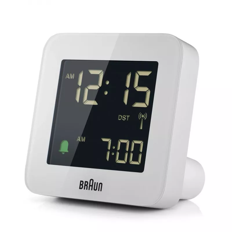 Braun BC09-DCF Digital alarm clock White