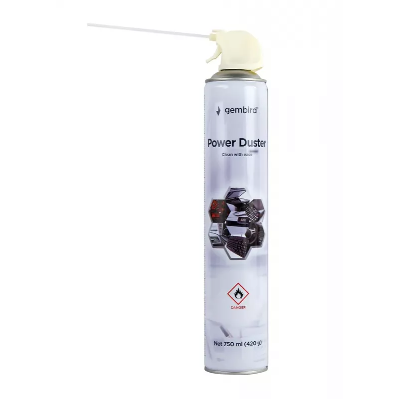 Gembird CK-CAD-FL750-01 Compressed Air Duster, 750 ml